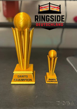Darts Pokal Darts WM Trophäe Weltmeisterschaftspokal 18 cm PLA