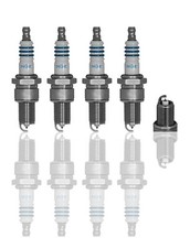 4x NGK ZÜNDKERZEN LASER