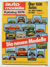 Auto Katalog von AMS    1974   -  Nr.  17