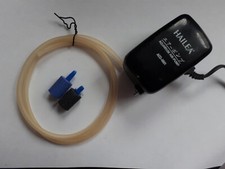 Luftpumpe Aquarium Hailea mit Ausströmersteinen und Schlauch