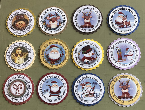 Weihnachtssticker neu - weihnachtssticker-, neu!