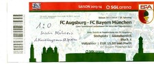 Ticket BL FC Augsburg - Bayern