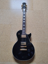 E-Gitarre Epiphone Les Paul Custom schwarz gebraucht
