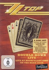ZZ TOP - 2 DVD - Double Down-Live - Live At Rockpalast 1980 / On The Road