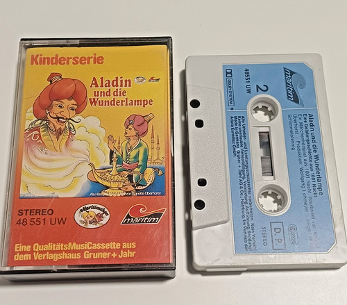 Aladin und die wunderlampe - mc,
