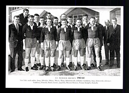 Werder bremen mannschaftskarte - bremen,