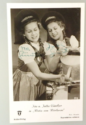 Autogramm deutsche und - deutsche,