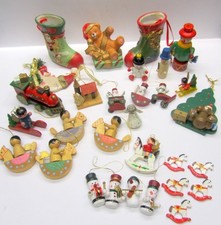 Erzgebirge Baum Anhänger Christbaumschmuck Engel + Deko 29tlg Weihnachten Advent