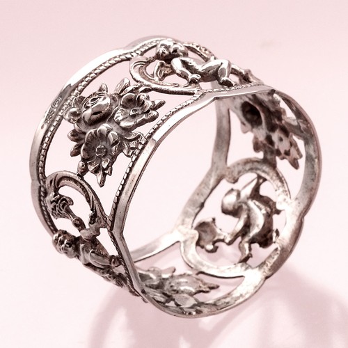 Serviettenring engel und rose - engel,