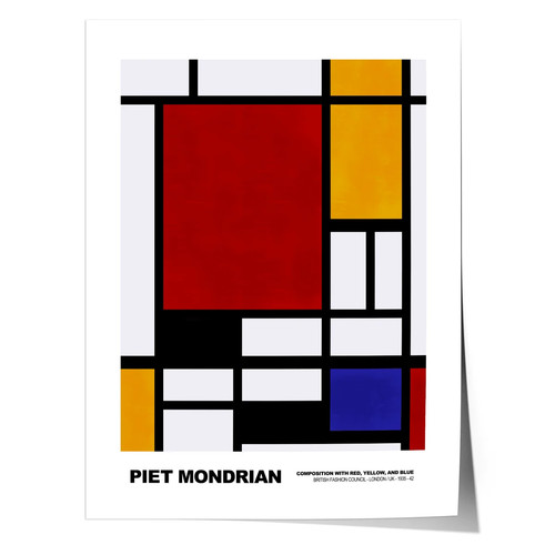 Poster piet mondrian - poster,