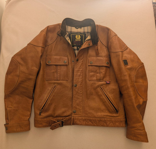 Belstaff cougar lederjacke - belstaff,