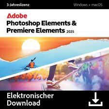 Adobe Photoshop + Premiere Elements / 1 PC / 3 Jahre / KEY (ESD)
