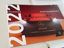 AMG - MERCEDES BENZ Kalender 2022 im Originalkarton sehr selten unbenutzt 