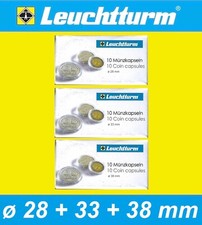 Leuchtturm 3X 10 Kapseln für