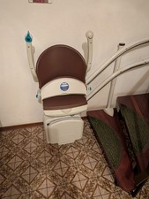 Treppenlift links, gebraucht, kurvig