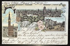 LITHO AK DANZIG GDAŃSK