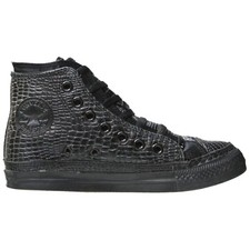 Converse EU 37,5 UK 5 Chucks Schwarz Leder SNAKE Chuck Taylor All Star 113326