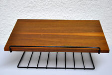 Holz-Regal Telefonablage Wandregal String-Art 70er