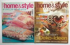 2x Burda home & style Magazine 01+03/2003 (kreativ Einrichten und Wohnen)
