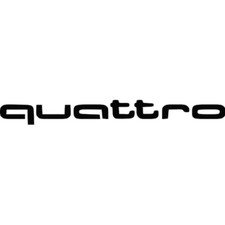Quattro aufkleber - quattro,