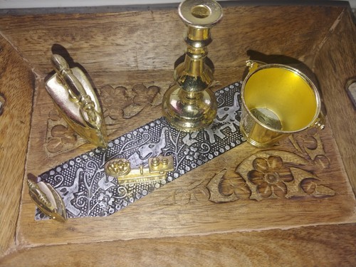 Messing vergoldet miniatur - messing, vergoldet?