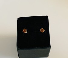 Paar Top Damen Ohrstecker ca. 0,46 ct 585er Gelbgold Neu Edelstein Kl.Ohrstecker