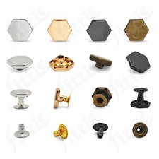 Hohlnieten Hexagon Stahl