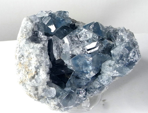 Himmelblaue coelestin druse - coelestin,