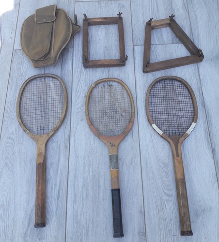 Vintage tennisschläger aus - tennisschläger,