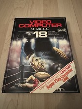 VIDEO COMPUTER VC 4000 CASSETTE 18 BOXKAMPF INTERTON ELECTRONIC CiB OVP
