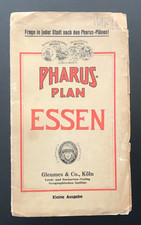 Pharus-Plan Essen, Stadtplan um 1930, 1:1000, Gleumes & Co. Sonderverlag