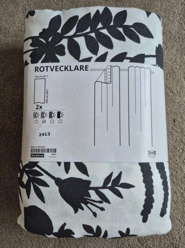 Ikea rotvecklare paar gardinen - ikea,