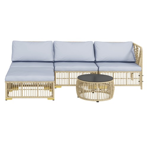 Rattan gartenmöbel set - rattan, gartenmöbel-set