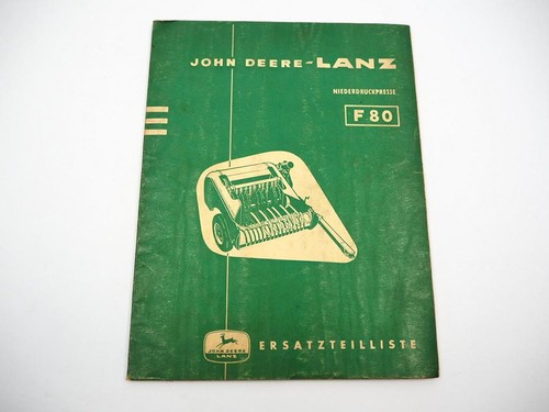 John deere lanz f80 - john,
