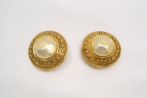 Chanel vintage ohrringe - chanel,