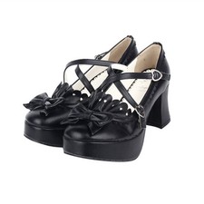 Schwarz Gothic Goth Lolita