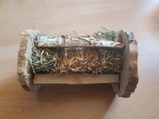 Nager urige Holz Heuraufe für Kaninchen, Meerschweinchen zum legen u. stellen