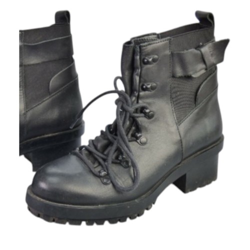 Zara biker boots chunky block - chunky,