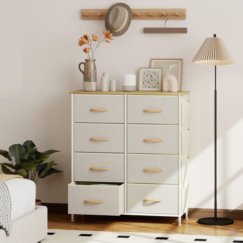 Homcom kommode schrank - mit, 8