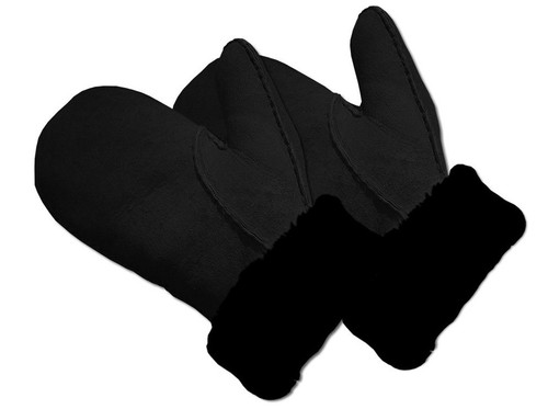Lammfell fausthandschuhe - lammfell,