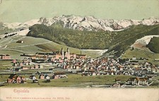 AK - Einsiedeln - Schweiz - Panorama mit Kloster Einsiedeln