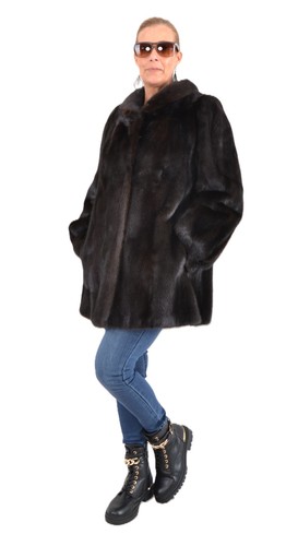 A5864 nerzjacke echt pelz - a5864,