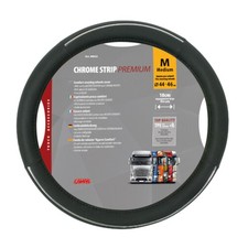 Lenkradbezug Lenkradhülle Skeentex Lenkradschoner Schwarz M Ø 44-46cm LKW