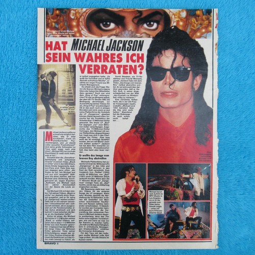 Michael jackson artikel bravo - ,