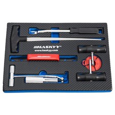 Windschutzscheibe Reparaturset Werkzeug Scheibenausbau Set 7-teilig GEBRAUCHT