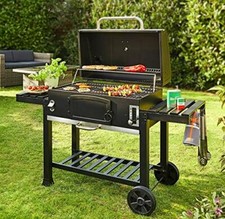 CosmoGrill Outdoor XXL Smoker Grill Holzkohle Tragbar BBQ Grill Haus Garten