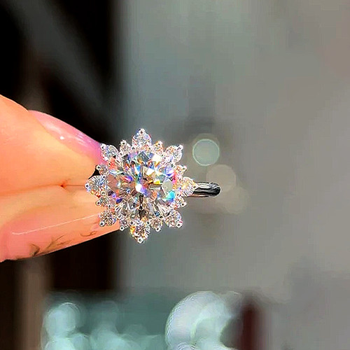 Diamant verlobungsring igi - igi, gia