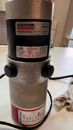 Servomotor alsthom rs320h - dc-servomotor,