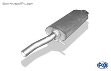 Fox Edelstahl Vorschalldämpfer Alfa Romeo 147