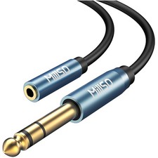 Klinke Adapter, 6,35mm auf